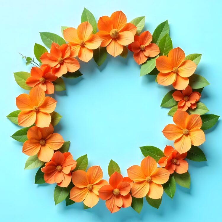 A butterfly wreath with a butterfly on it