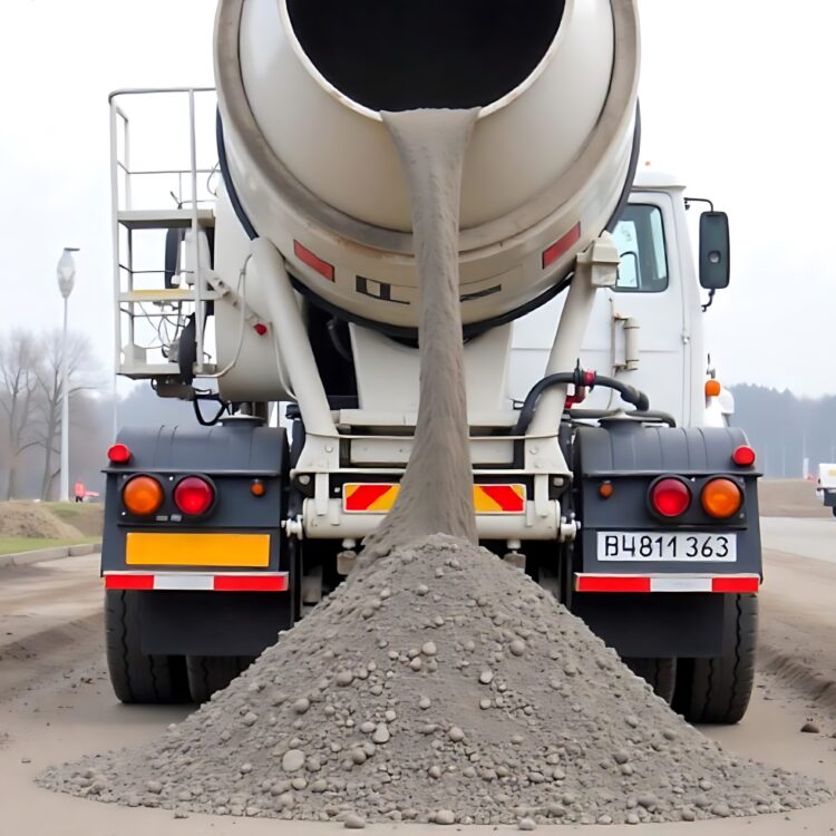 Banner Cement Factory Mixer Truck Delivery Concrete Mortar Transportation To Construction Site