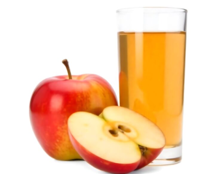 Close up of apples on table against white background png