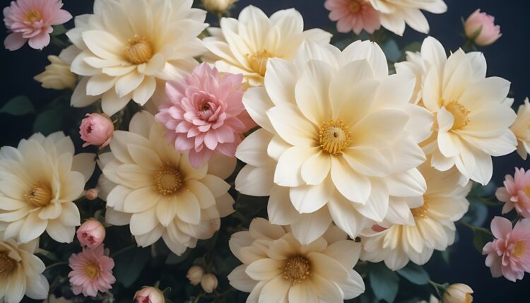 Close up on beautiful flower