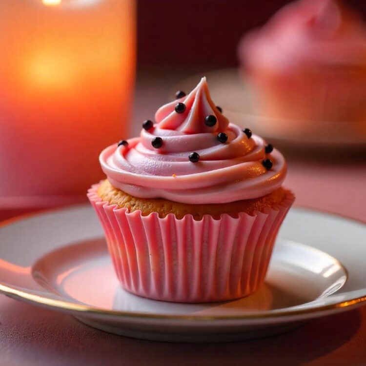 Delicious cake and candles arrangement