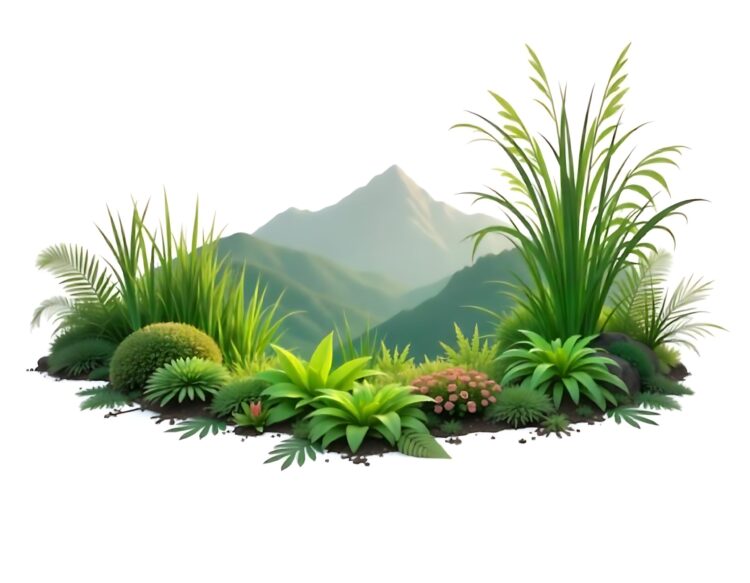 Detailed jungle wallpaper tropical banner