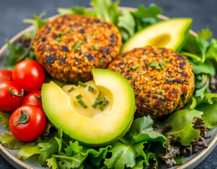 Tasty letter e made with fresh vegetables